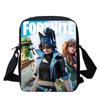 Cute Fortnite Cartoon Shoulder Crossbody Bag, Unisex Kids Aged 5-8, Light Printed Storage Handbag for Elementary Children