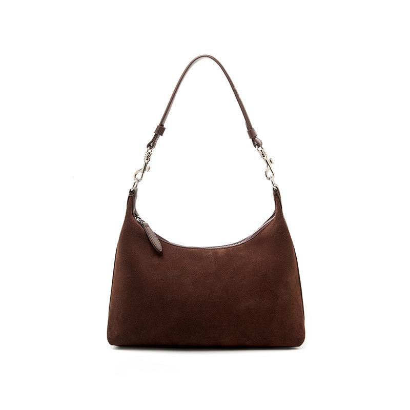 New Style High-End Fashion Womens Large Capacity Versatile Sheepskin Leather Handbag Shoulder Bag Single Compartment Bag