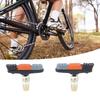 1 Pair Rubber Pad and Aluminum Alloy Bike Brake Pads Mountain Bike Brake Pads  Daily Riding Repair