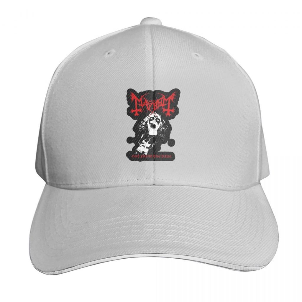 Mayhem Black Metal Band Cap Fashion Casual Baseball Caps Adjustable Hat Hip Hop Summer Unisex Baseball Hats