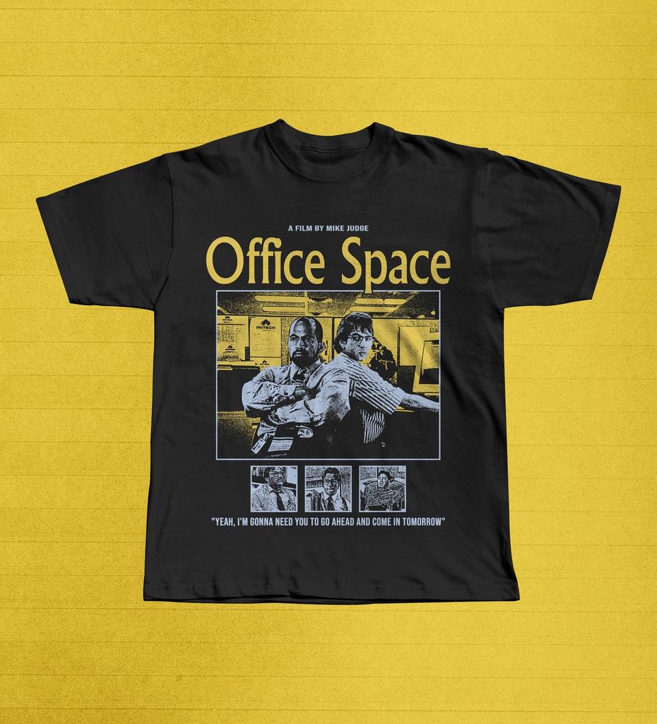 Office Space Movie Graphic Tee, 90s Cult Comedy T-Shirt, Workplace Humor Shirt