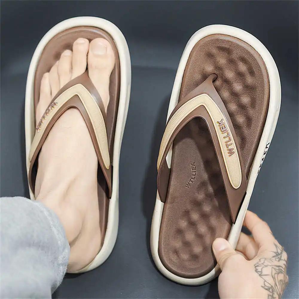Fashion Sumer Non-slip Sole Sports Sandal For Men Slippers 46 Men's Running Shoes Sneakers Different Character Original To Play