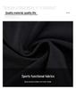 Men's Quick-Dry Athletic Tee - Breathable, Sweat-Wicking, Tight-Fit for Running and Fitness