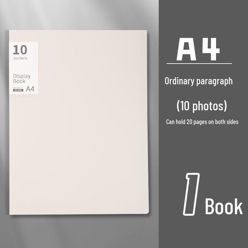 Prenatal Checkup A4 Transparent Multi-Layer Binder for Documents, Certificates, and Sheet Music.