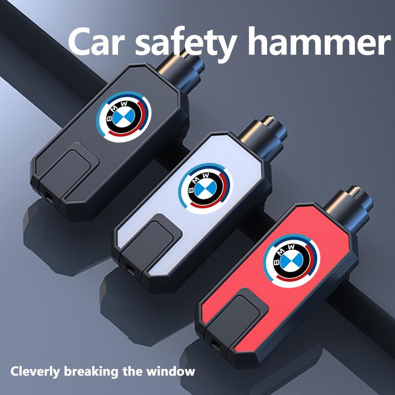 Car Safety Hammer Glass Window Breaker Emergency Escape Tool For BMW M Performance E36 E46 E60 E90 E91 E92 E93 F30 F20