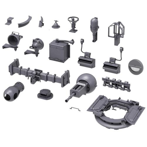 T-Rex Studio 1/35 Scale World War II British Comet Cruiser Tank Upgrade Set (Plastic Model Parts) TR35110