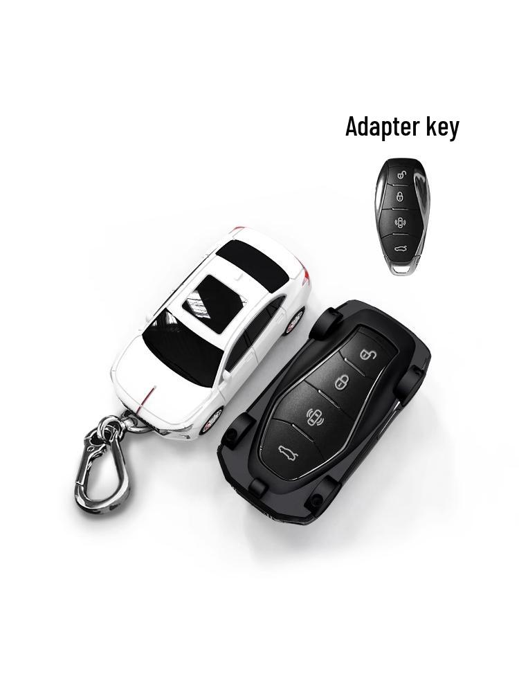 Hongqi H5 Key Fob Shell: Protective, Creative, Modified Plastic Cover with Personality Buckle.
