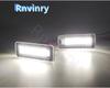 2pcs Car LED License Plate Tag Lamp For Benz Smart Fortwo Coupe Convertible 450 451 White Light LED License Plate Light