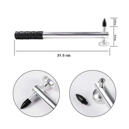 WHDZ Dent Repair Sheet Metal Hammer, Dent Repair, Rubber Mallet, Car Dent Repair, Adjustable Repair Kit, Replaceable Heads, Multi-functional, Easy Hom