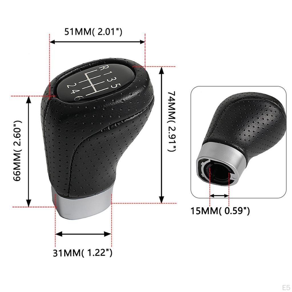 Car Gear Shift Knob Knobs Manual High Performance Interior Accessories, Premium, PP
