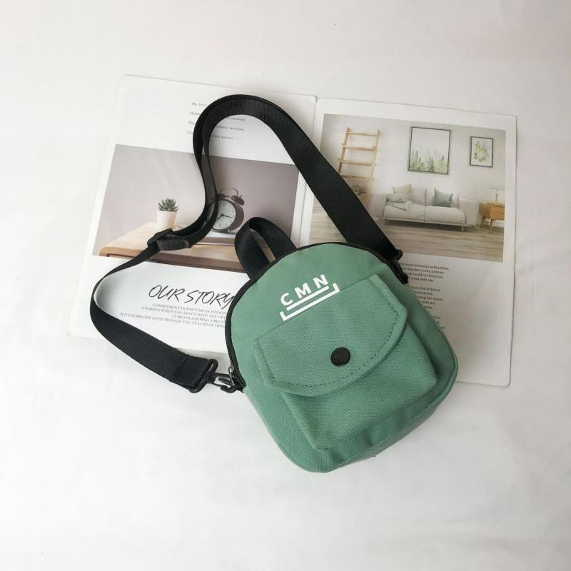 Canvas Bag For Women With Print Design And Zipper Closure For Daily Use