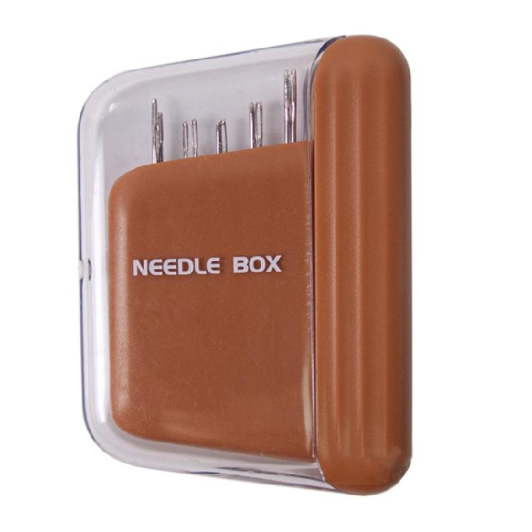 10Pcs Hand Sewing Needle Metal Embroidery Needle Set Includes Magnetic Needle Holder Box and Threader for Hand Quilting