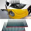 3D Charming Black False Eyelashes Fake Eye Lash Sticker Car Headlight Decoration Funny Decal 1Pair