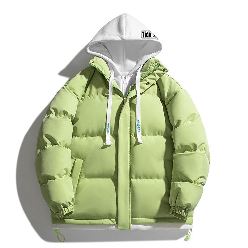 2025 Super Thick Men's and Women's Gender-neutral Style Fashion Trend Handsome Young Cotton-padded Clothes Men's Coat