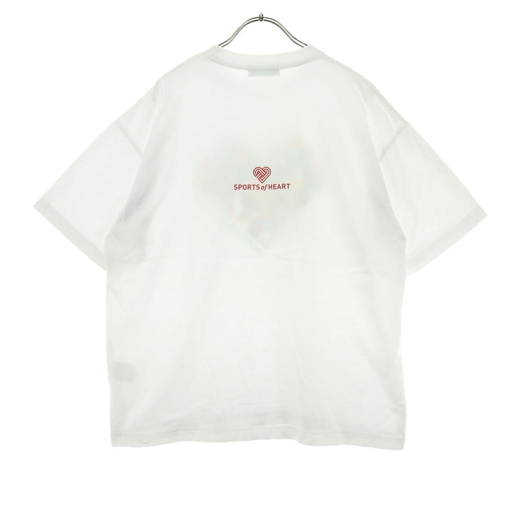 Beauty Products Uniform Circus BEAMS Print Short Sleeve T-shirt S White Men's Used