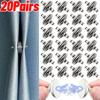 20/1Pairs Curtain Magnetic Button Nail Free Detachable Window Curtain Close Magnet Buckle Adjustment Curtain Clip Accessories