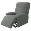 1 Seater Split Recliner Sofa Cover Polar Fleece Single Reclining Chair Covers Relax Home Armchair Covers for Living Room