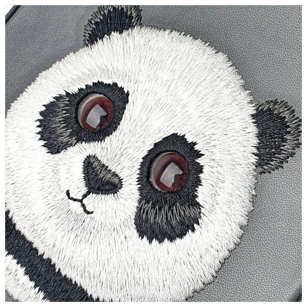 Nimmy Torebka Na Telefon Czarny/Black    Big Eyed Pet 2.0 Panda