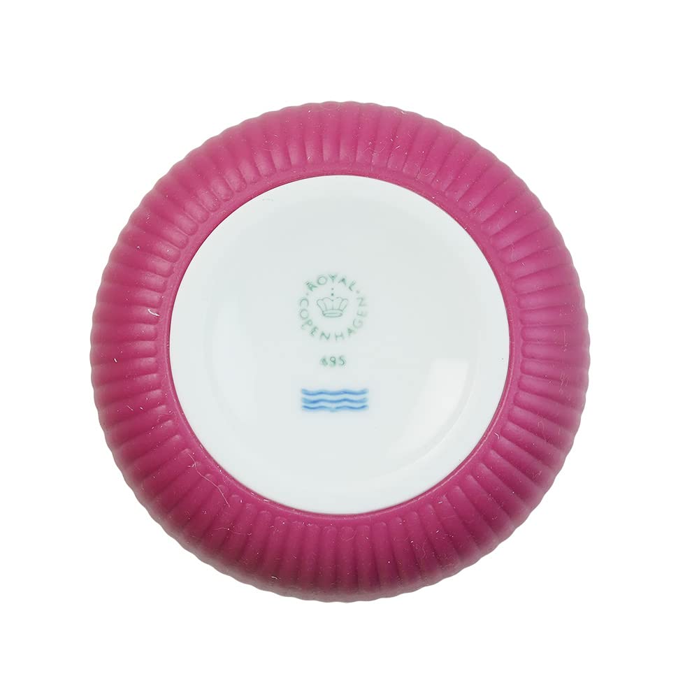 ROYAL COPENHAGEN Fluted Contrast Mug, Raspberry, 1-294-495 [Parallel Import]