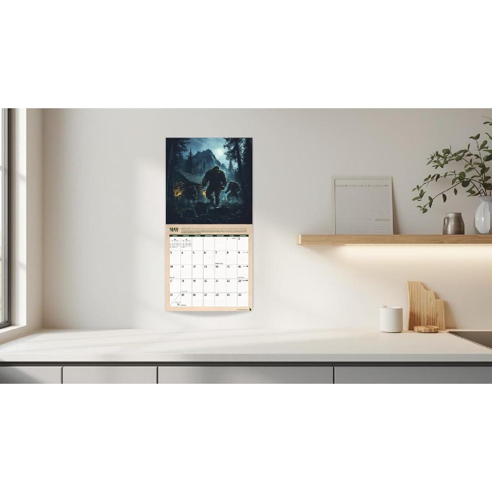 2026 Legends of Bigfoot | 12" X 12" | Wall Calendar