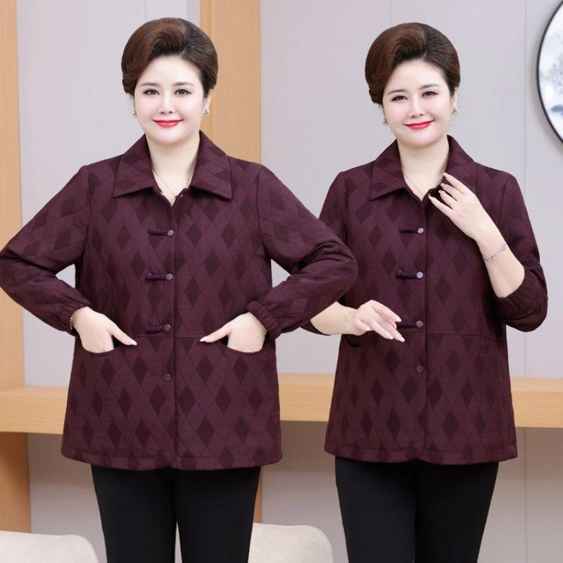 Autumn New Casual Loose Jacket Jacket Women's Top Temperament Large Size Plus Fat