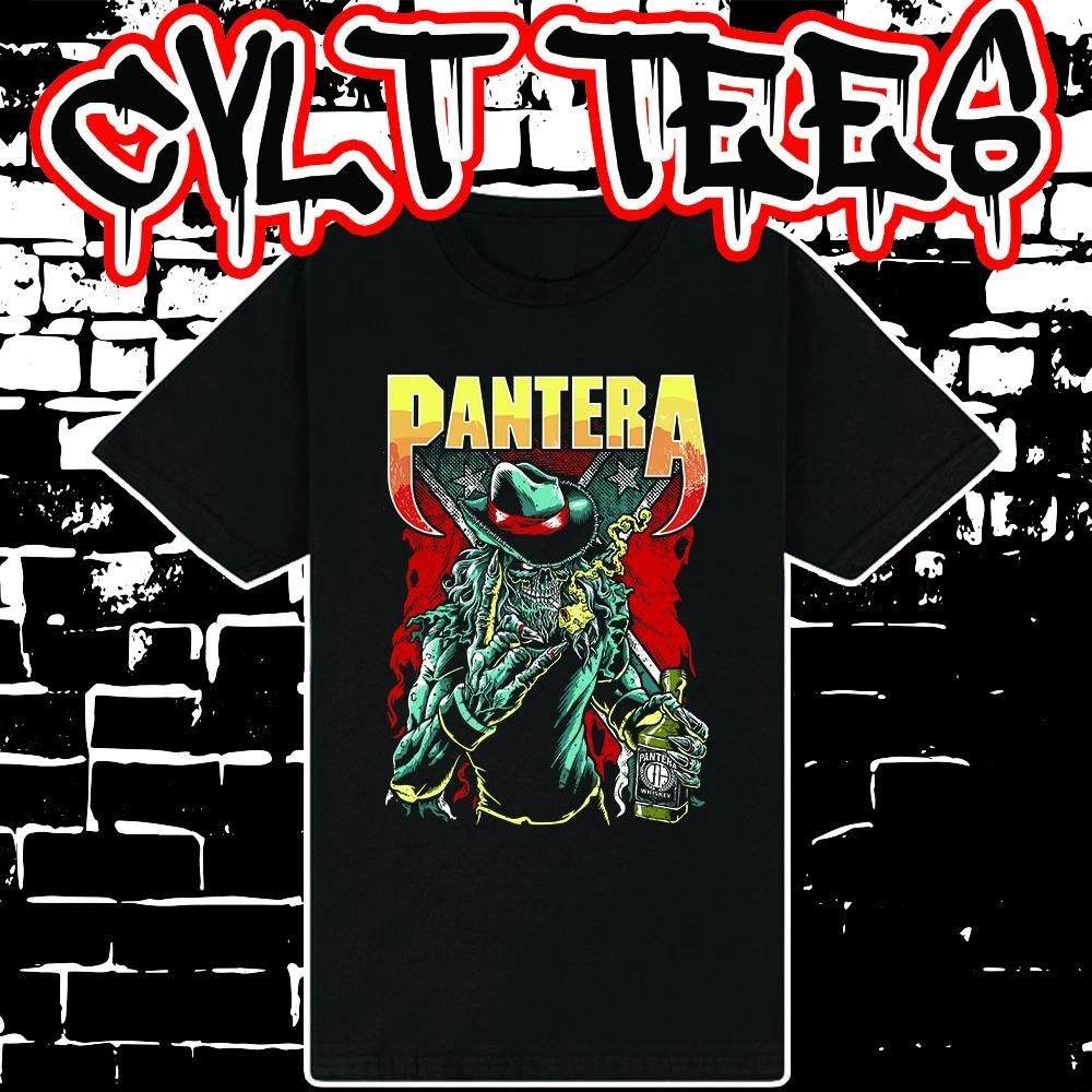 Men s and Women s T-shirts Pantera Band Tee 100% Cotton XL