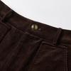Women's Vintage High-Waist Corduroy Wide-Leg Pants