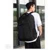 Men's Travel Backpack Large Capacity Simple Style Business Laptop Bag Student School Backpack