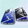 Funda Antiespionaje para realme GT6 GT7 Pro Neo6 Neo7, Cristal Templado de Doble Cara, Marco de Metal con Protector de Lente, Parachoques para Teléfono