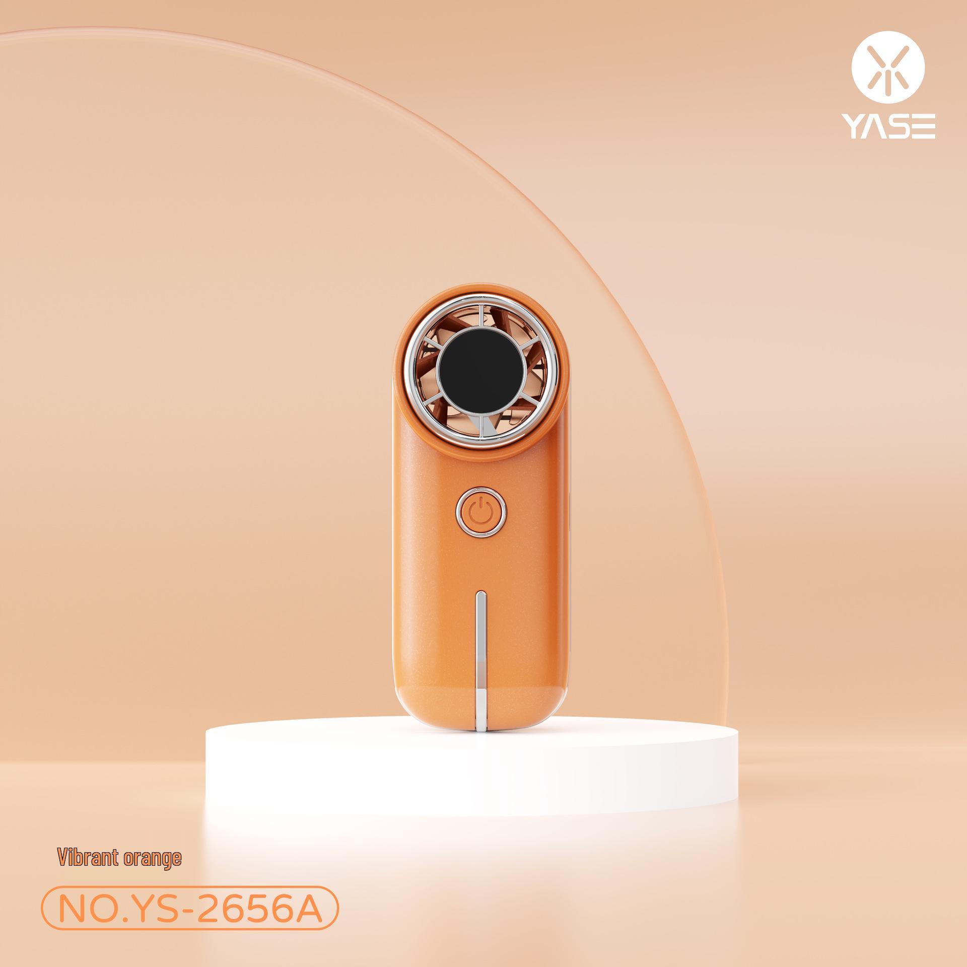 

Handheld High-Speed USB-Charging Portable Fan with Digital Display and Strong Turbine Wind Factory/Wholesale/Export/Cross-border