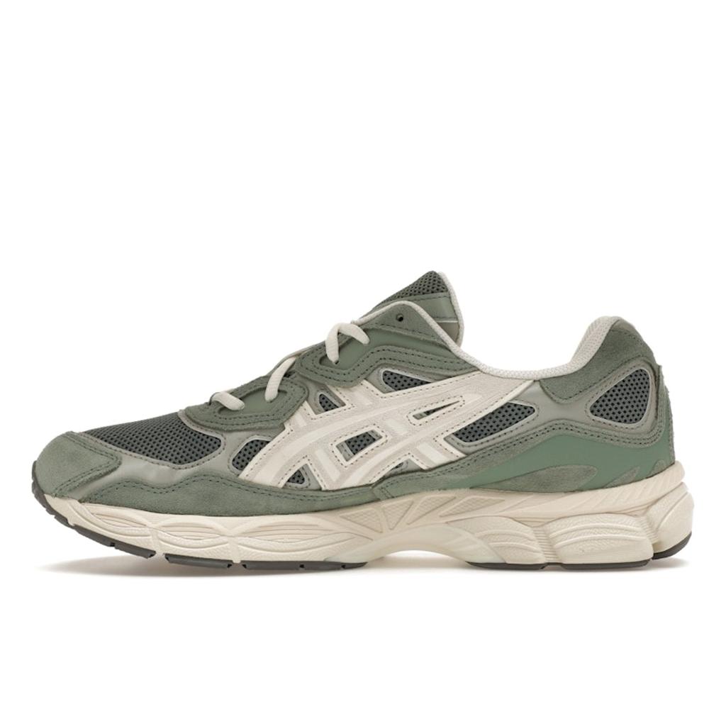 Asics Gel NYC Ivy Smoke Grey Unisex Sneakers Green 1203A383-302