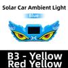 Wireless Solar Powered Demon Eye Car Light Suction Cup Smart LED Lights Cool EYE Ambient Lights
