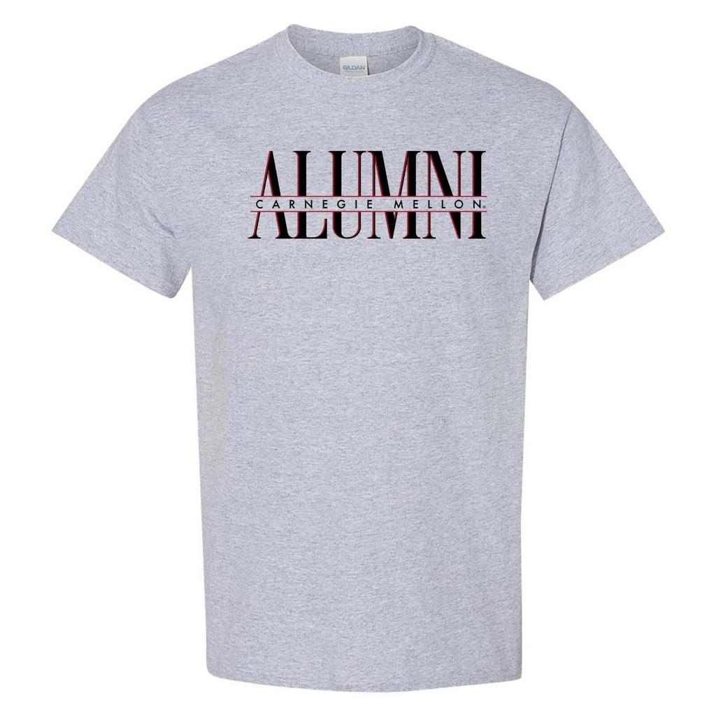 Carnegie Mellon Classic Alumni - Collegiate Licensed T-Shirt - Sport Grey