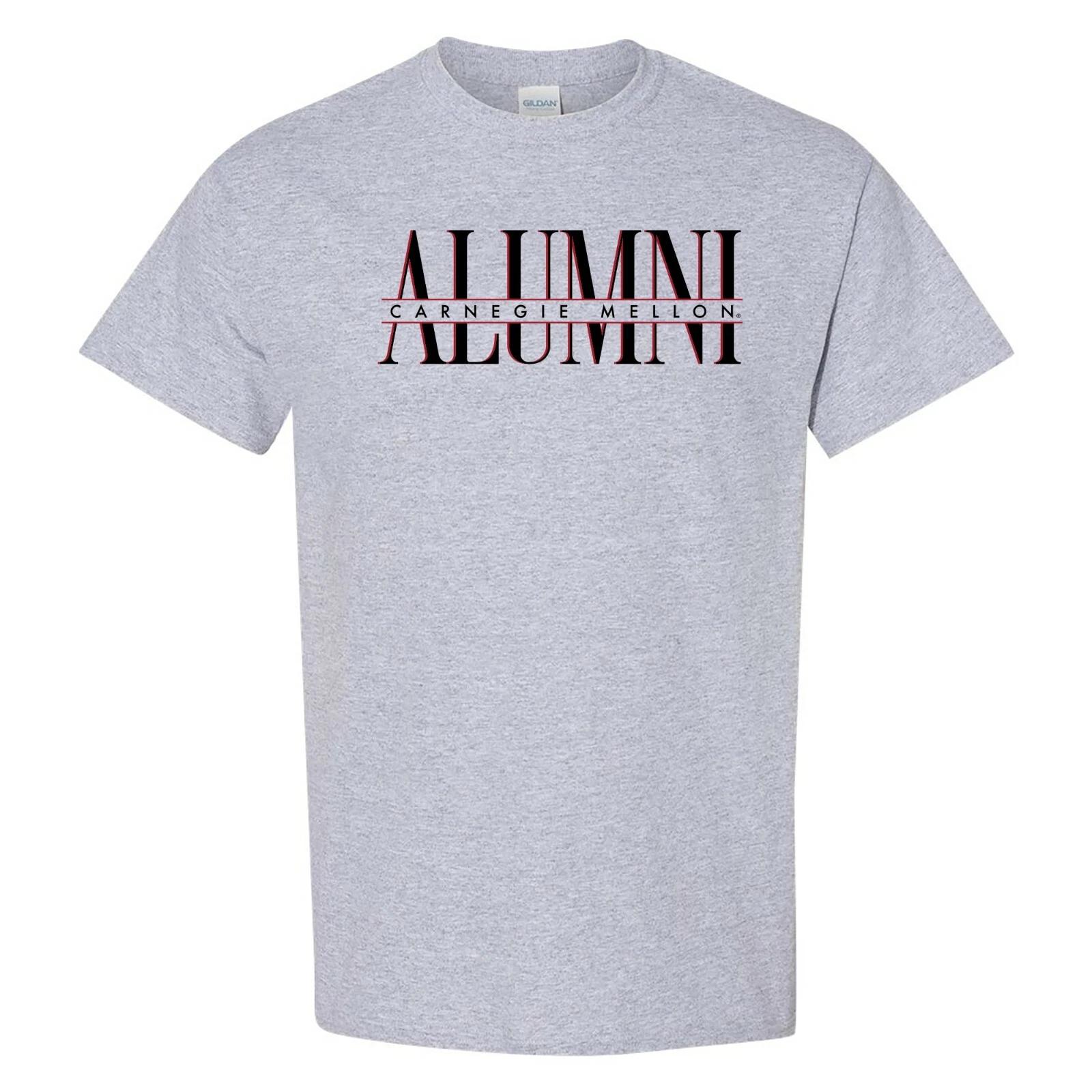 Carnegie Mellon Classic Alumni - Collegiate Licensed T-Shirt - Sport Grey 4XL