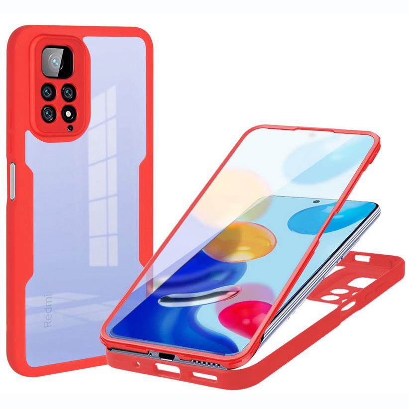 Fully Coverage Case For Xiaomi Redmi Note 12 Pro 4G 12S 11 Pro + 11S 10 Pro Max 10S 9 Pro 9S Double Protect Shield Cover
