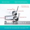 Powerful Large Rotation Double Twist Juan 3.0 Wire Diameter Strong Manganese Steel Wire Clamp Torsion Juan V-Type Rotary Spring