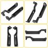Pair Black Metal Handles LH RH Ide Door For Ford 87-96 F150 F250 F350 Truck V