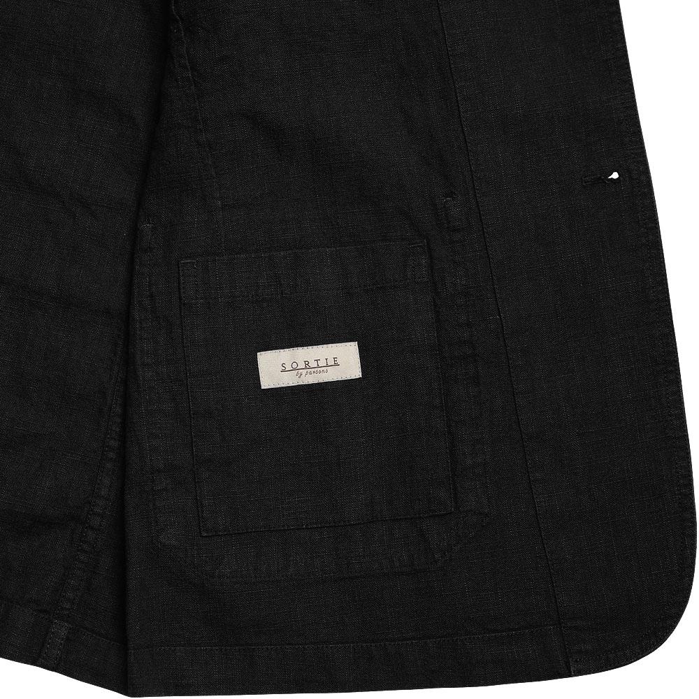 Sortie Tura Linen Washed Jacket (Black)