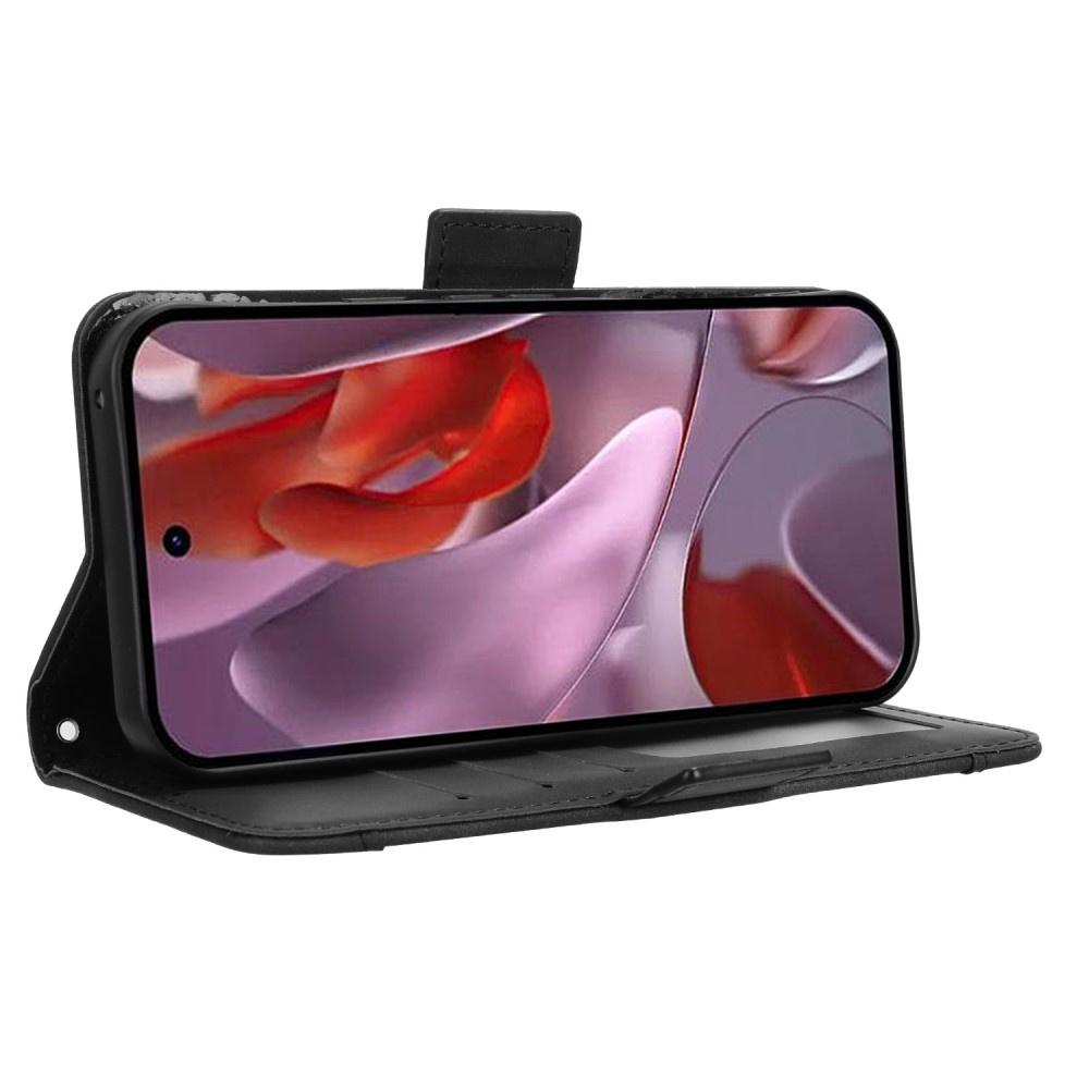 Flip Case for Google Pixel 9A, Card Slot, Black