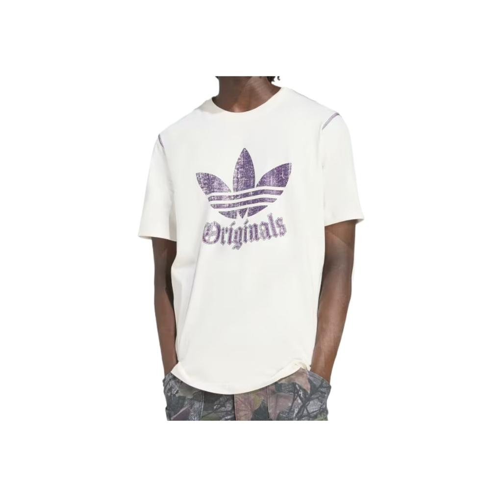 Adidas Originální grafické tričko Módní Všestranné Trendy Tričko s krátkým rukávem Pánské topy JY2760