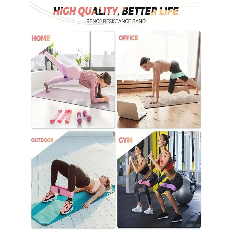 Pilates Yoga Elastic Resistance Band, Exercise Elastic Band, Specialized Fitness Equipment For Hip Exercises