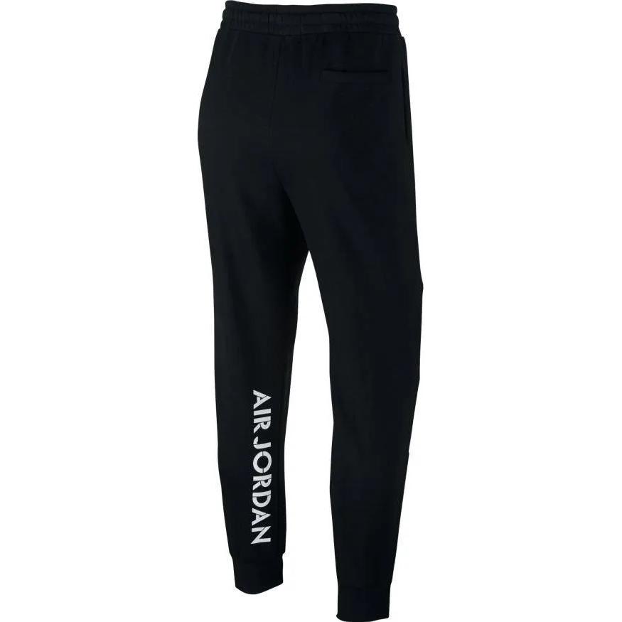Jordan Air Letter Print Drawstring Knit Joggers Men Bottoms Black AA1447-010