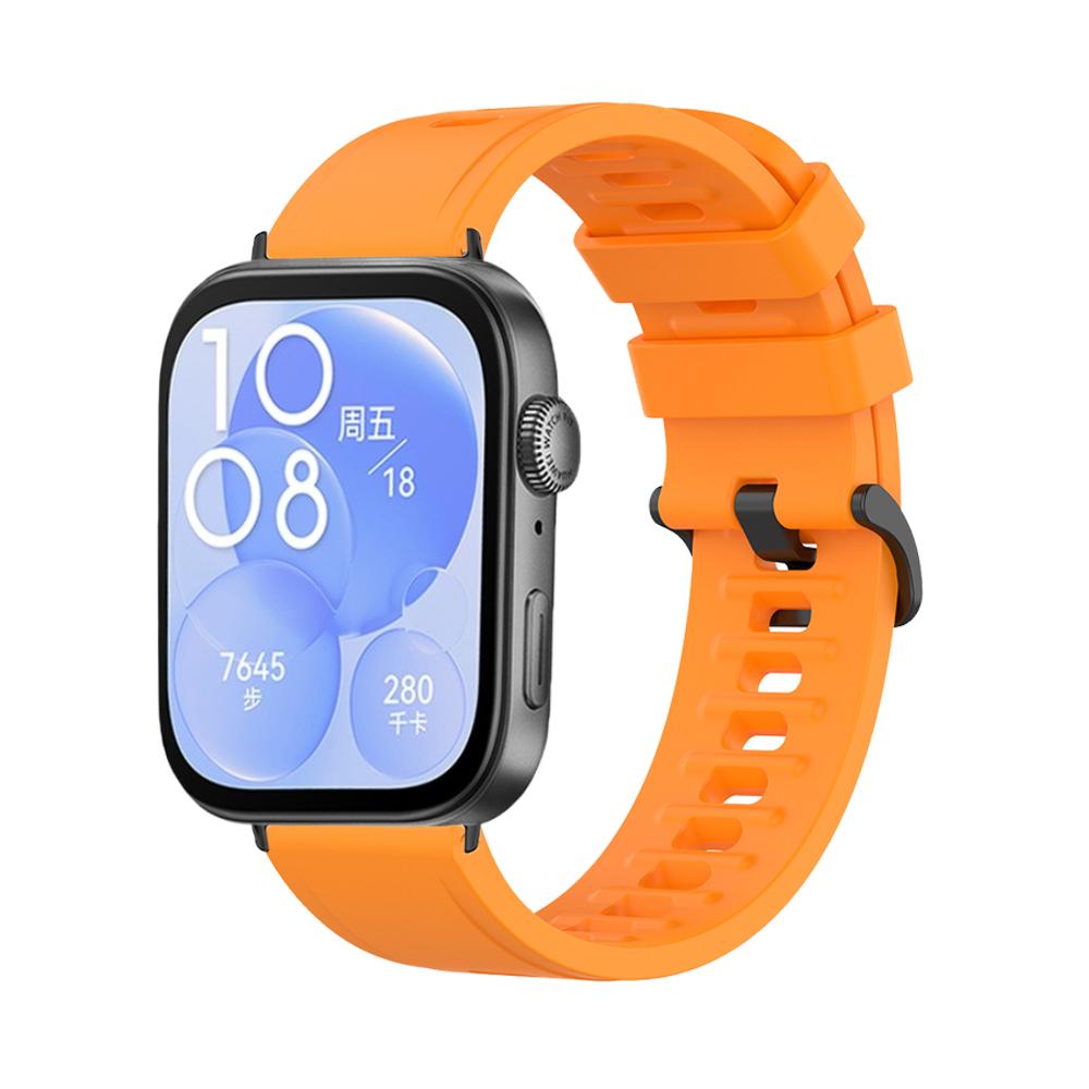 Silicone Band For Huawei Watch Fit 3 Sports Soft Strap Comfortable Replaceable Bracelet Wristband For Huawei Watch Fit 3 Belt