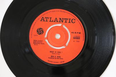 7inch Record BEN E. KING - What Is Soul? / They Don't Give Med 584069 Atlantic 1966 UK Soul/Funk Used