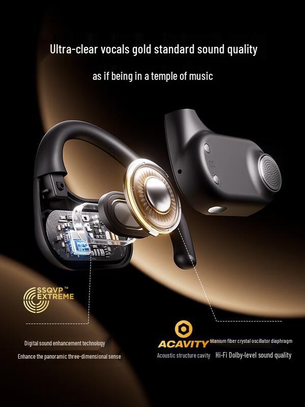 SANAG Z7 Pro Open-Ear Bone Conduction Sports Headphones