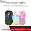 Wireless/Wired Luminous Lightweight Gaming Mouse with Hollow Design