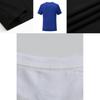 Men Women Plain T Shirts Cotton Comfortable Short Sleeves Crew Neck Top Tee