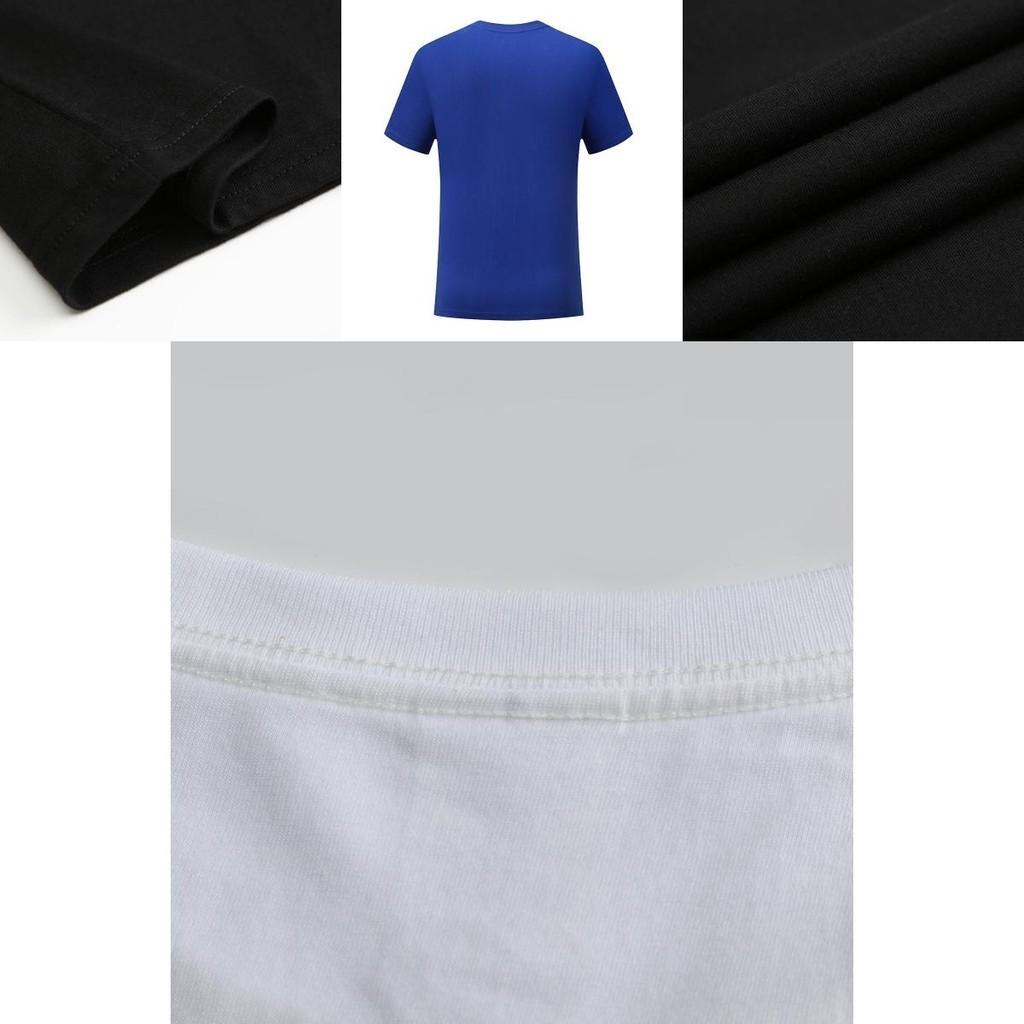Men Women Plain T Shirts Cotton Comfortable Short Sleeves Crew Neck Top Tee