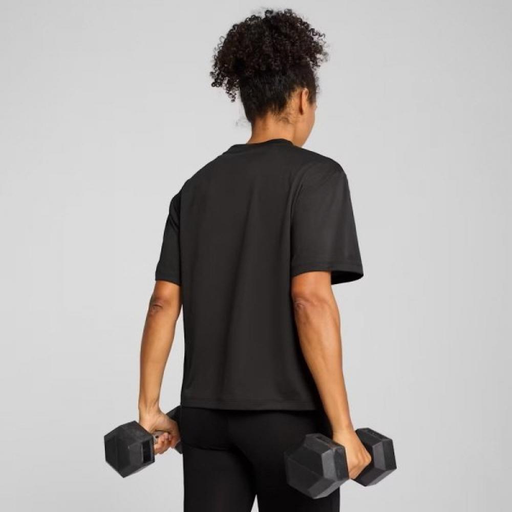 Puma Women S Running Training ShorT Sleeve T ShirT Tad eSSenTial 527139 01
