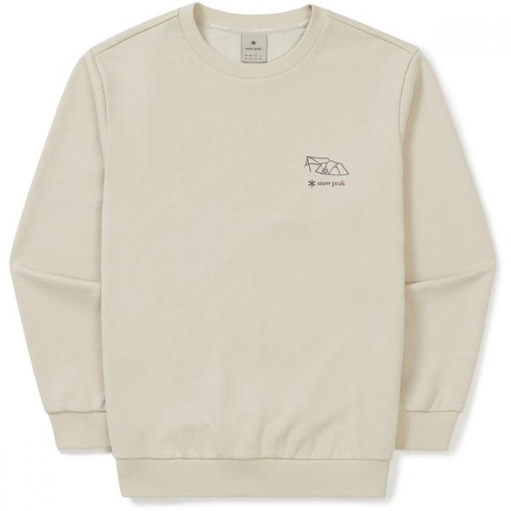 Snow Peak Graphic Sweat L Lbg Gs S25fmfht6204024